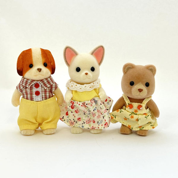 [Used] CHIFFON DOG CHIHUAHUA BEAR Japan Sylvanian Families