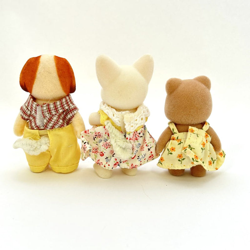 [Used] CHIFFON DOG CHIHUAHUA BEAR Japan Sylvanian Families