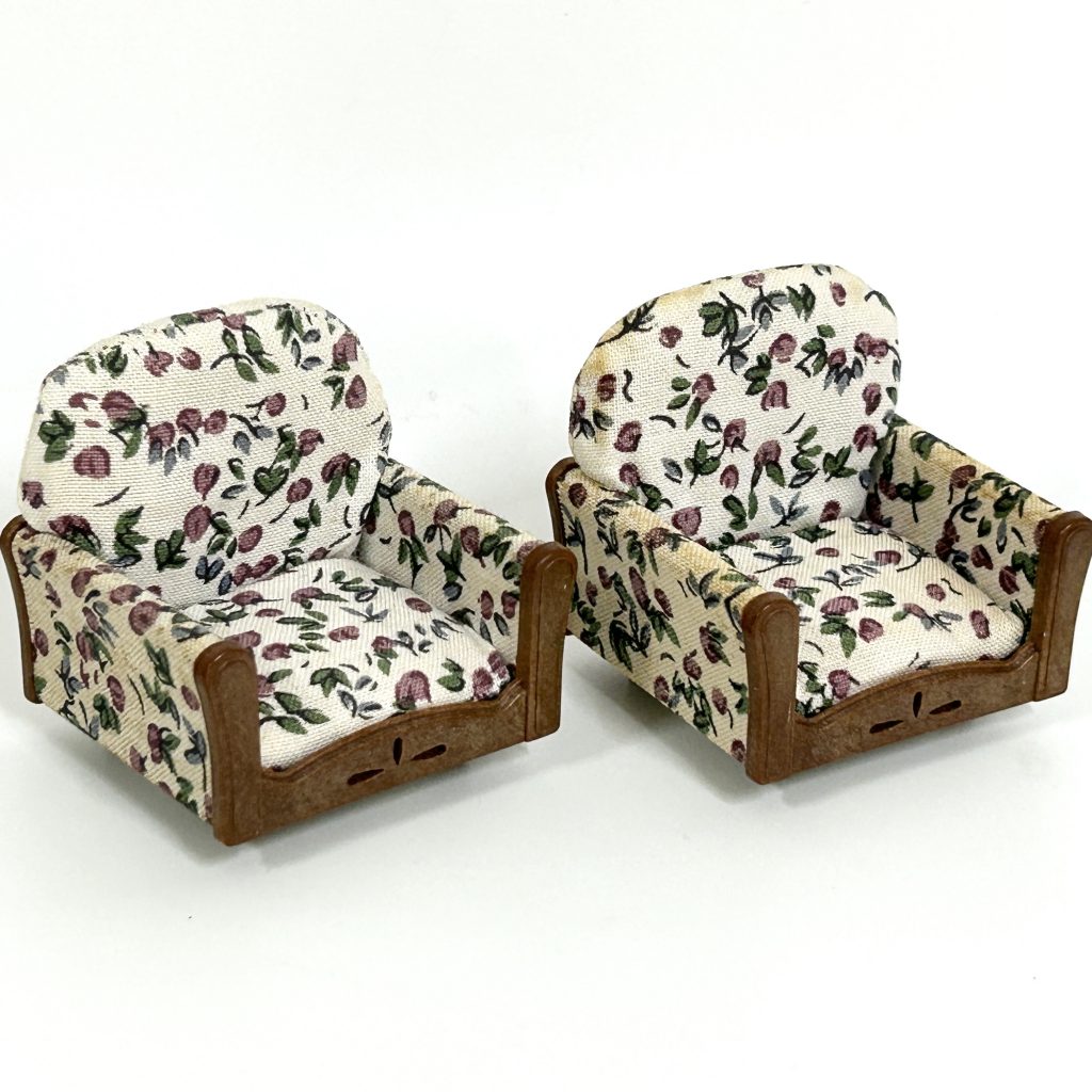 [used] Armchair Set Sylvanian Families Calico Critters
