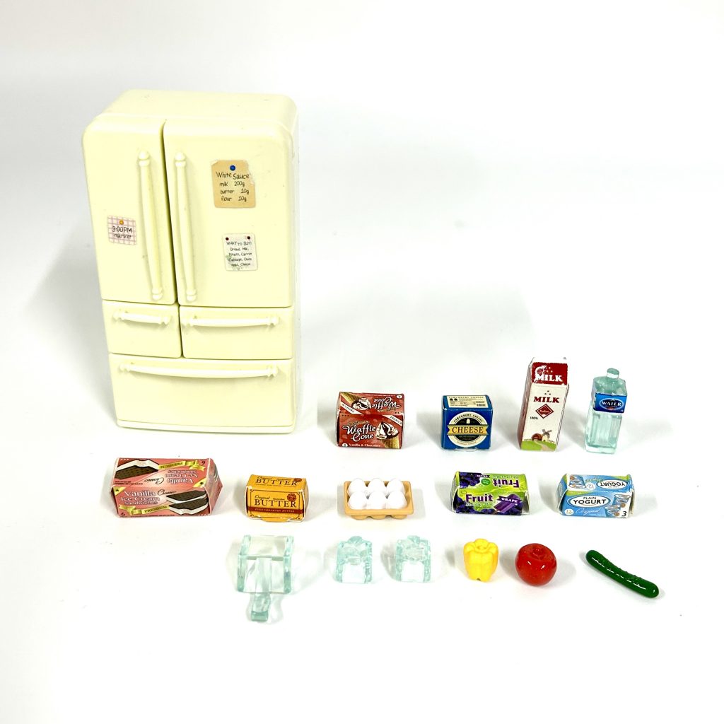 [used] Five Door Refrigerator KA-422 Sylvanian Families Calico Critters