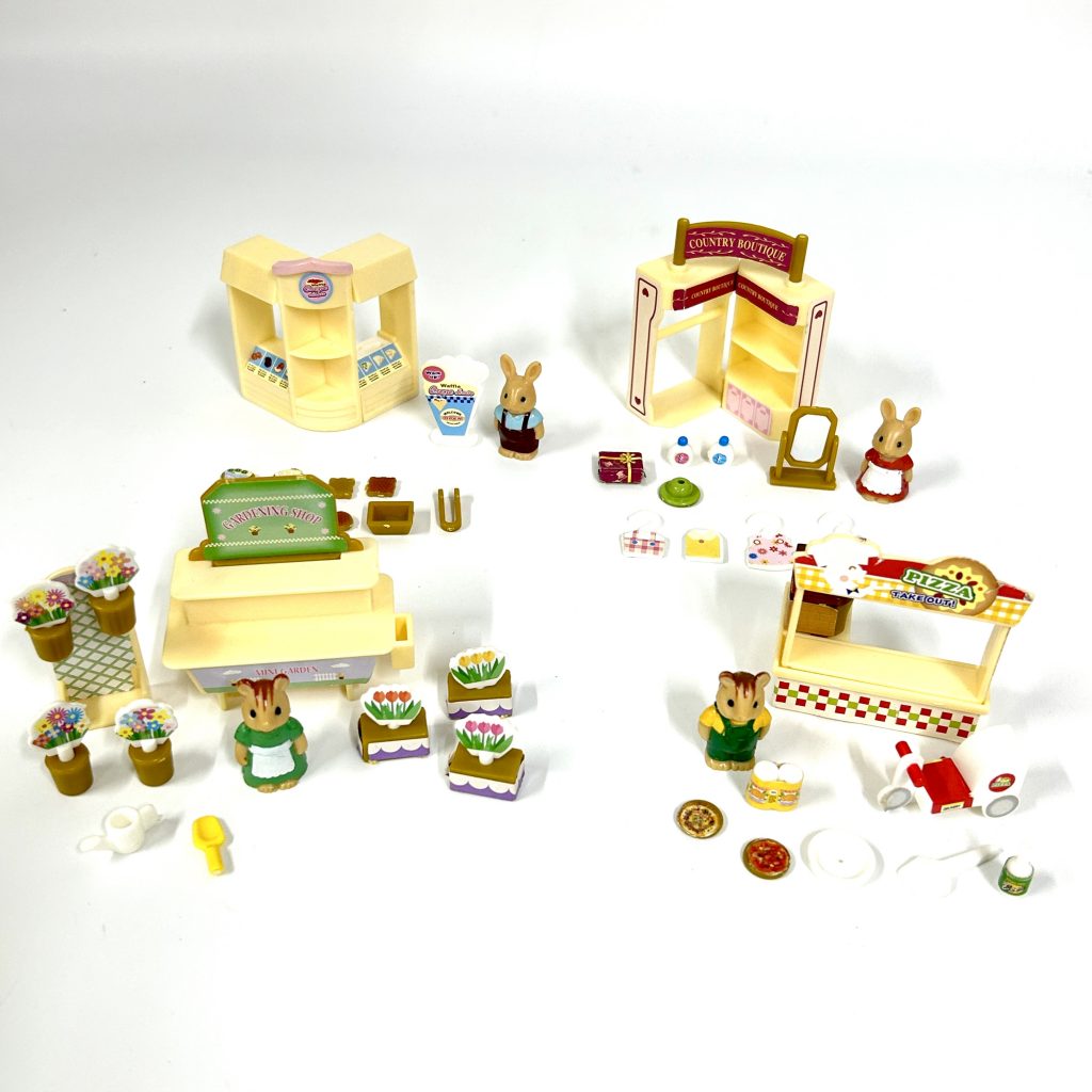 [used] Kabaya Kabaya Mini Series Exciting Market Sylvanian Families Calico Critters