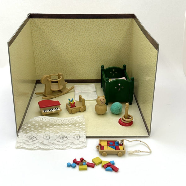 [Used] CHILDROOM SET Epoch Japan Sylvanian Families