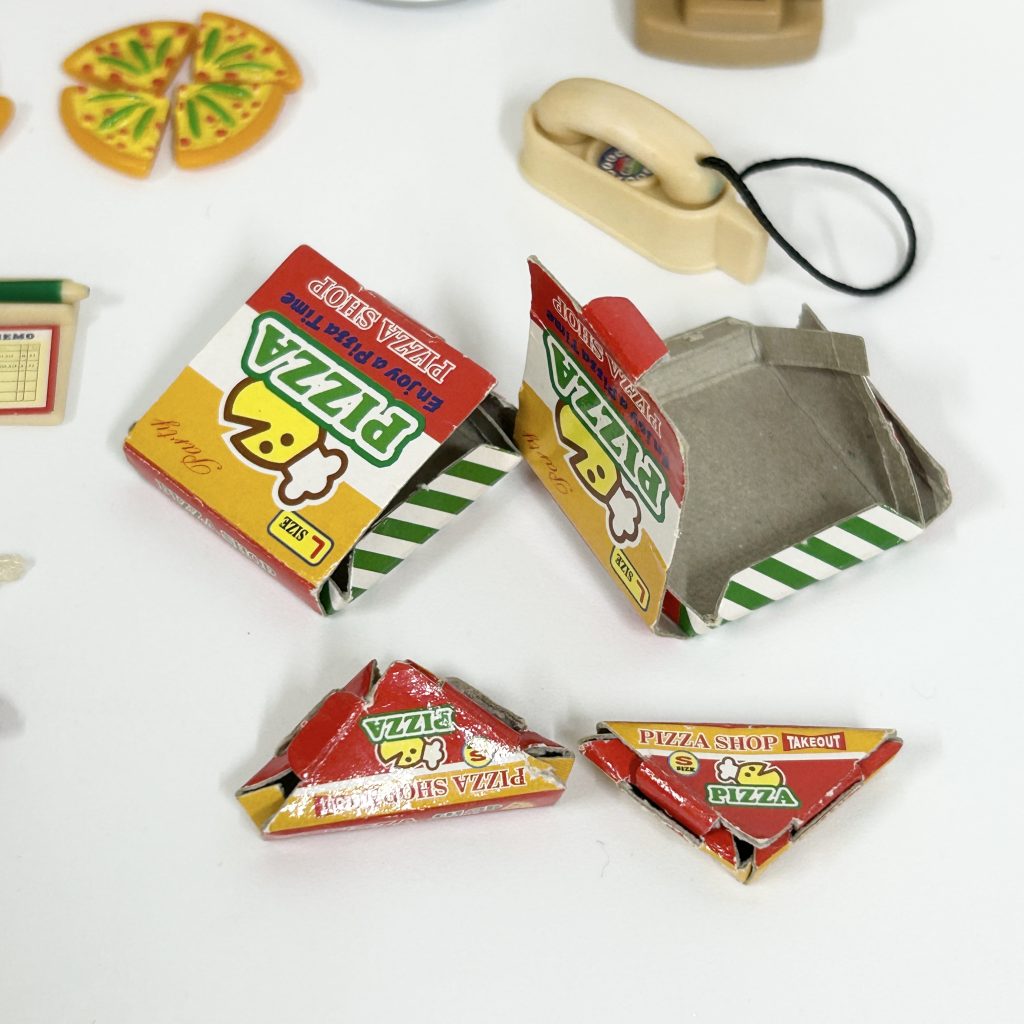 [used] Vintage Ring Ring Pizza Shop 1999 MI-11 Sylvanian Families Calico Critters