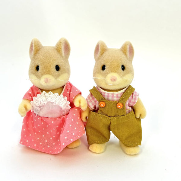 [Used] HAMSTER FATHER MOTHER Japan Sylvanian Families