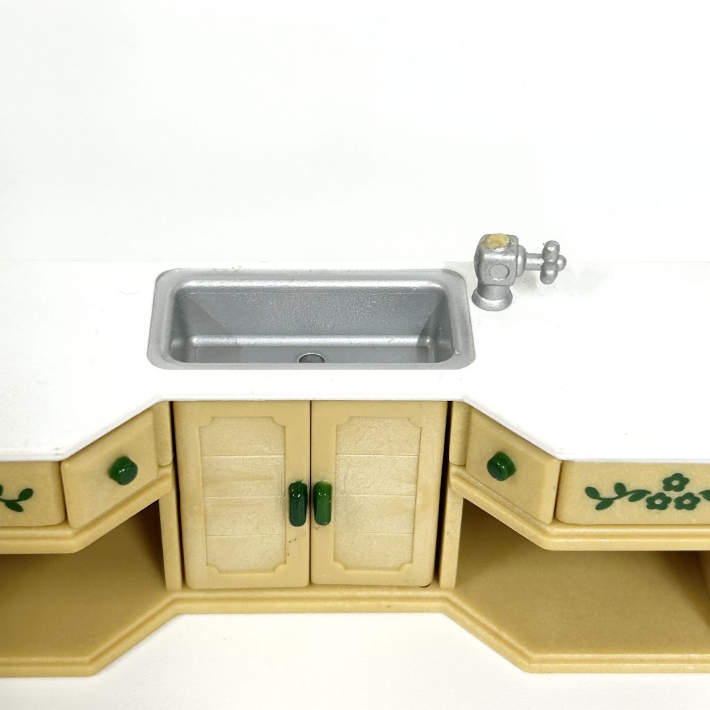[used] Oven Sink Set Sylvanian Families Calico Critters