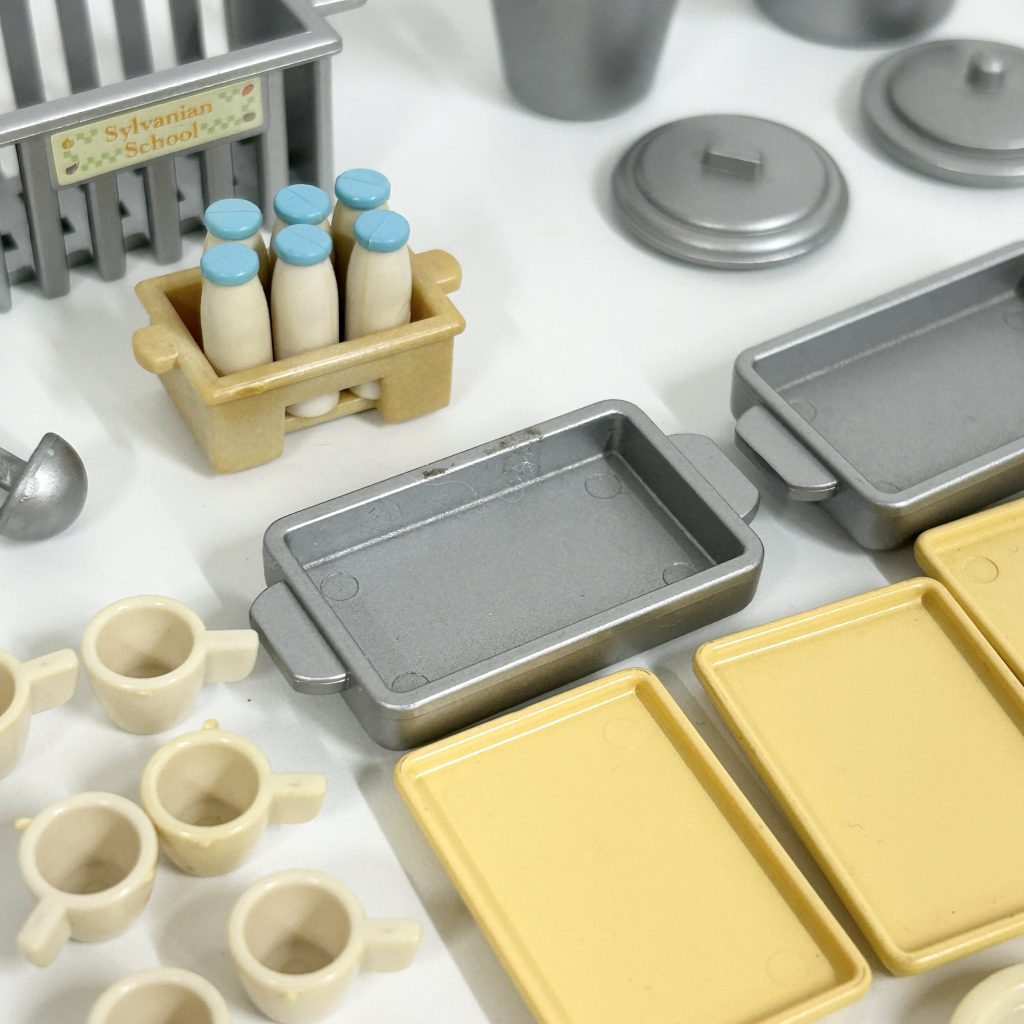 [used] School Lunch Set Sylvanian Families Calico Critters