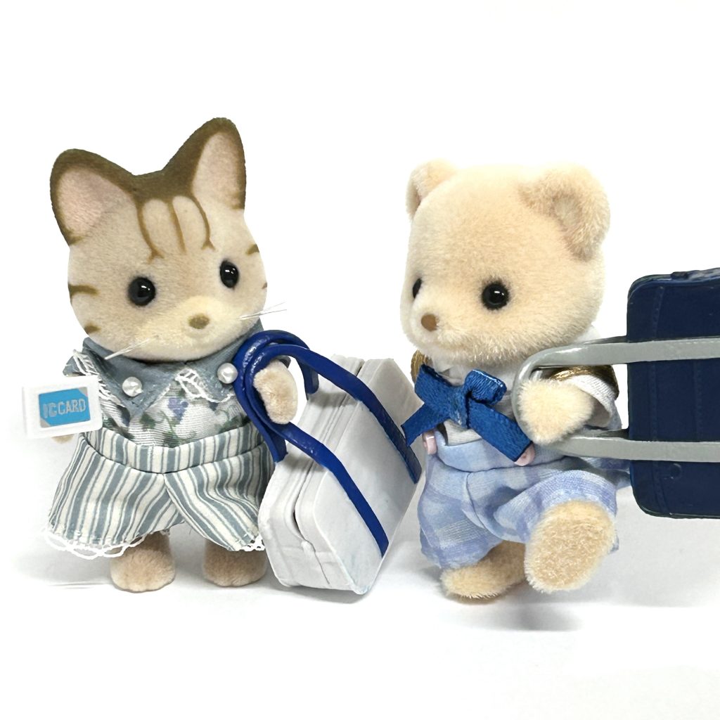 Sac à dos jouet capsule et sac d'école bleu tarlin