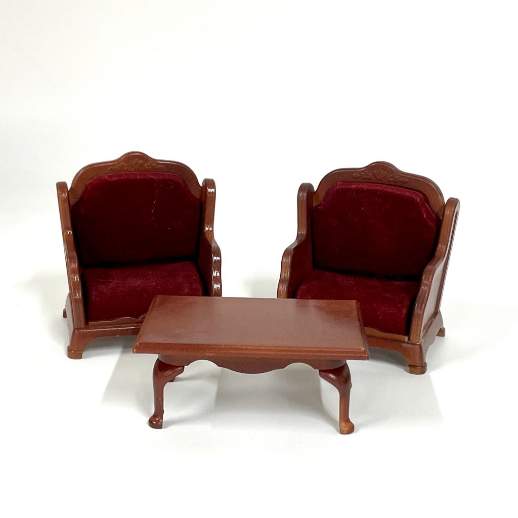 [used] Urban Life Lobby Sofa Set Sylvanian Families Calico Critters