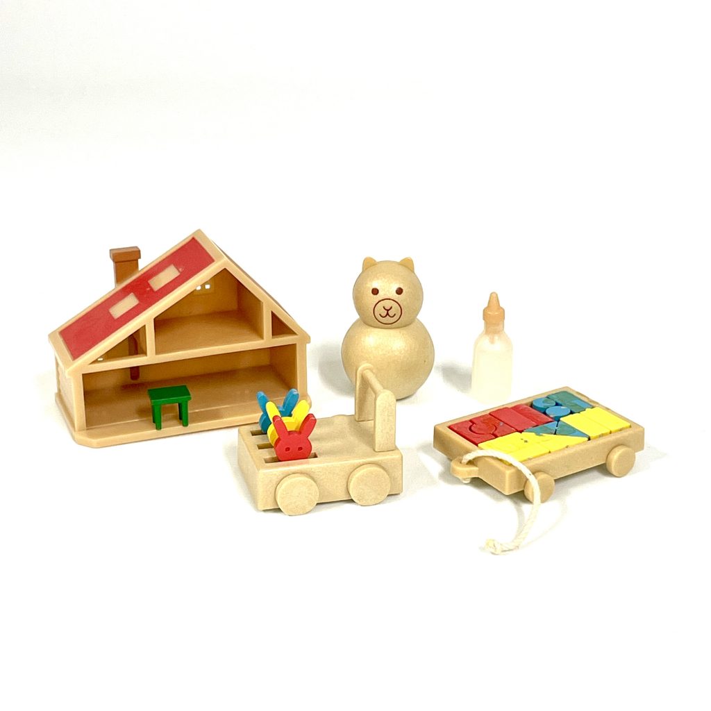 [used] Baby Play Set Sylvanian Families Calico Critters
