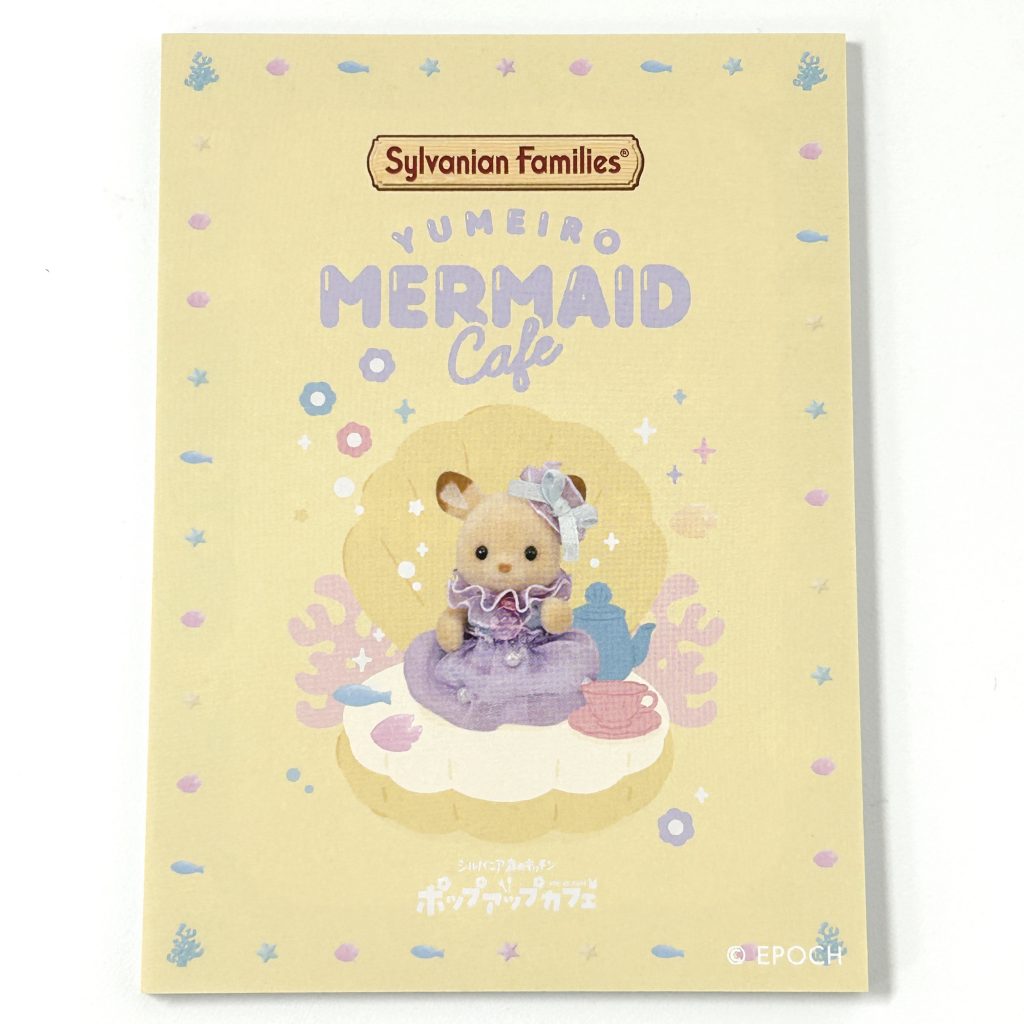 Yumeiro Mermaid Café Note Pad Deer Baby Sylvanian Families Calico Critters