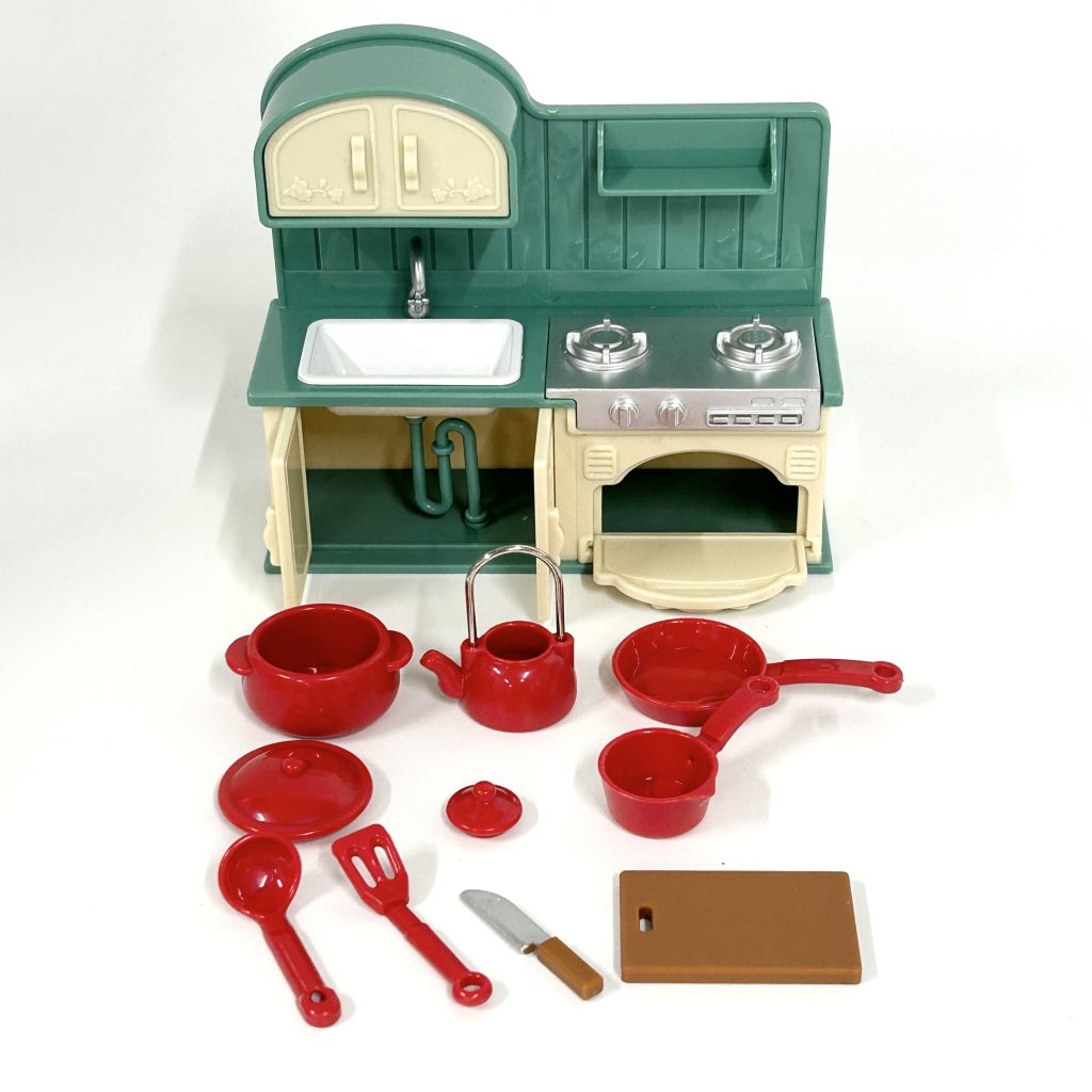 [used] Miniature Set -Kitchen- THREEPY
