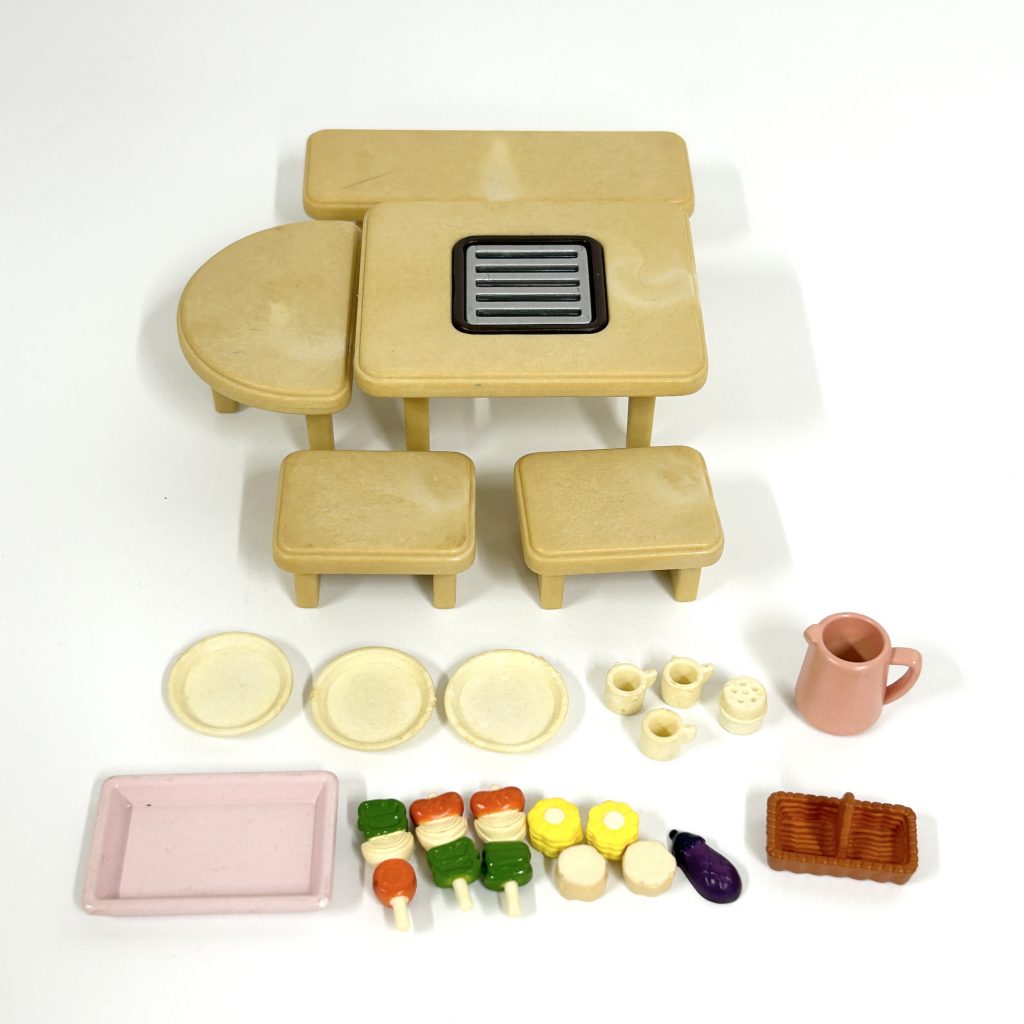 [used] Barbecue Set 2003 P-02 Sylvanian Families Calico Critters
