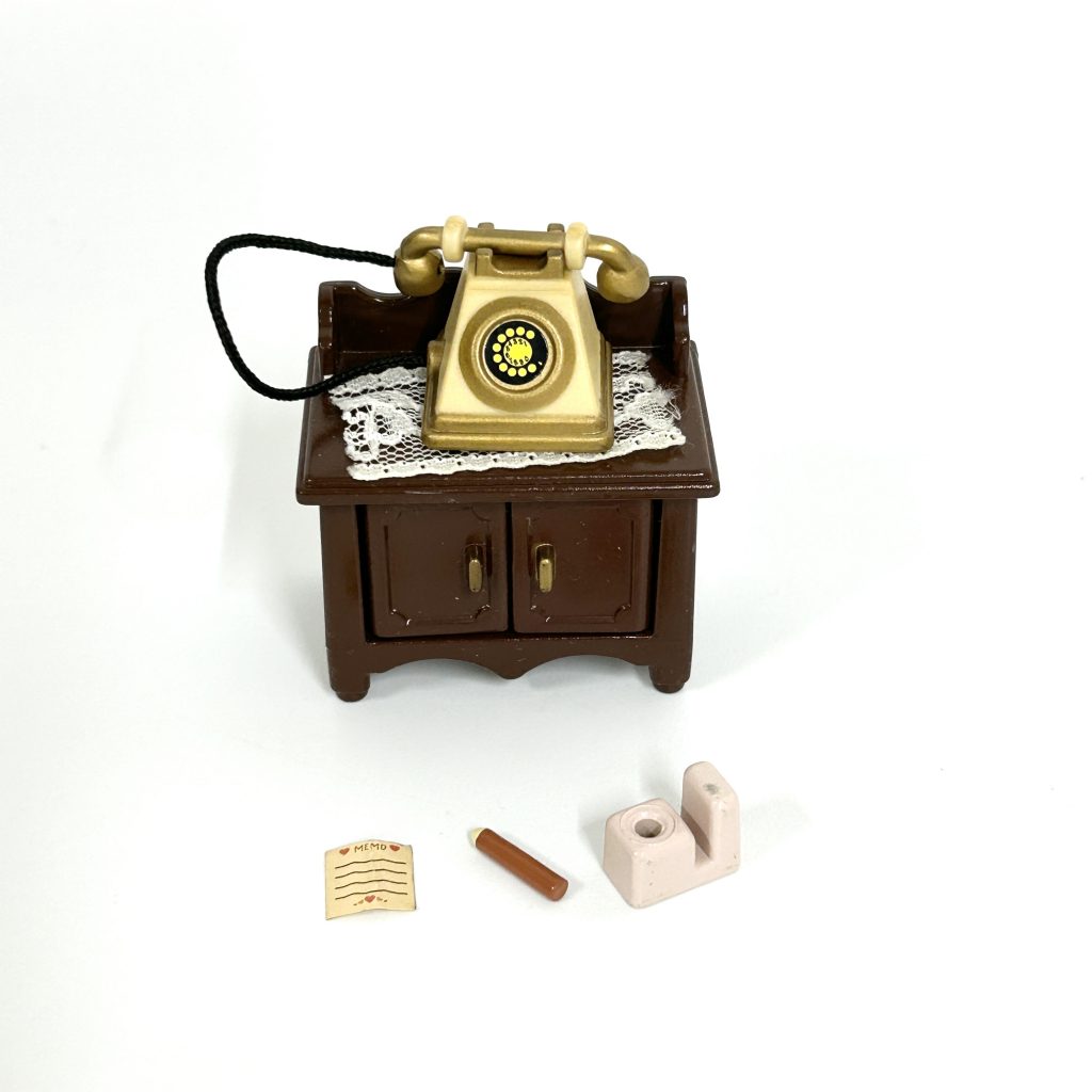 [used] Retro Telephone Set KA-501 Sylvanian Families Calico Critters