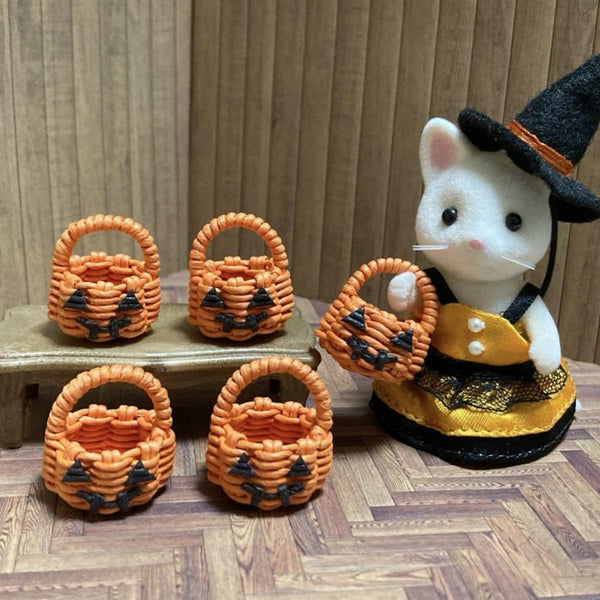 HANDMADE HALLOWEEN BASKETS Epoch Japan Sylvanian Families