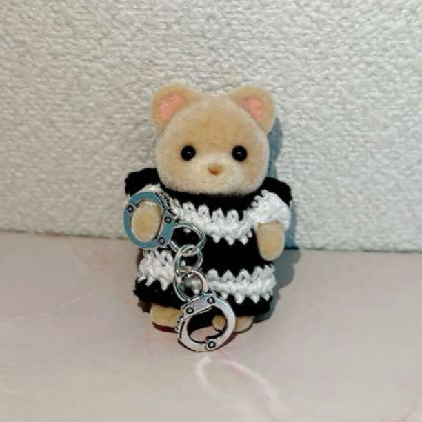 HANDMADE HALLOWEEN PRISONER COSTUME SET FOR BABIES Epoch Japan Sylvanian Families