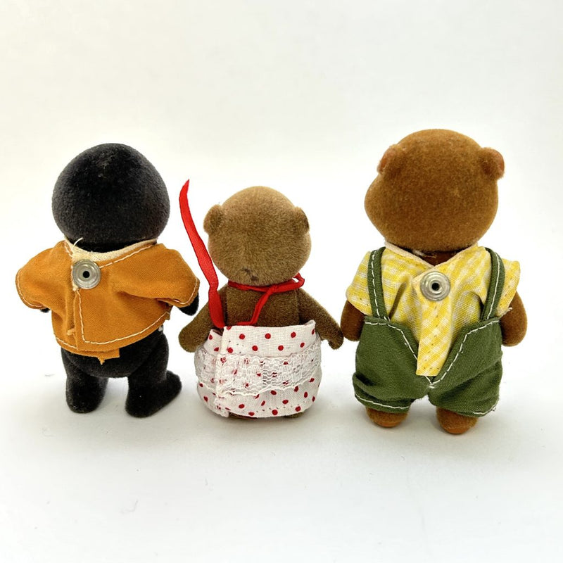 [Used] MOLE BEAVERS Japan Sylvanian Families