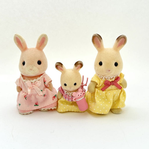 [Used] WILD FLOWER RABBIT CHOCOLATE RABBIT Japan Sylvanian Families