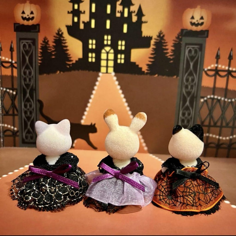 HANDMADE HALLOWEEN COSTUME SET D FOR BABIES Epoch Japan Sylvanian Families