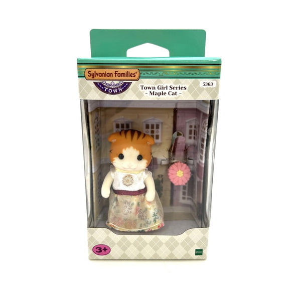 [Used] Town Girl MAPLE CAT Town Series TVS-06 Epoch Sylvanian Families