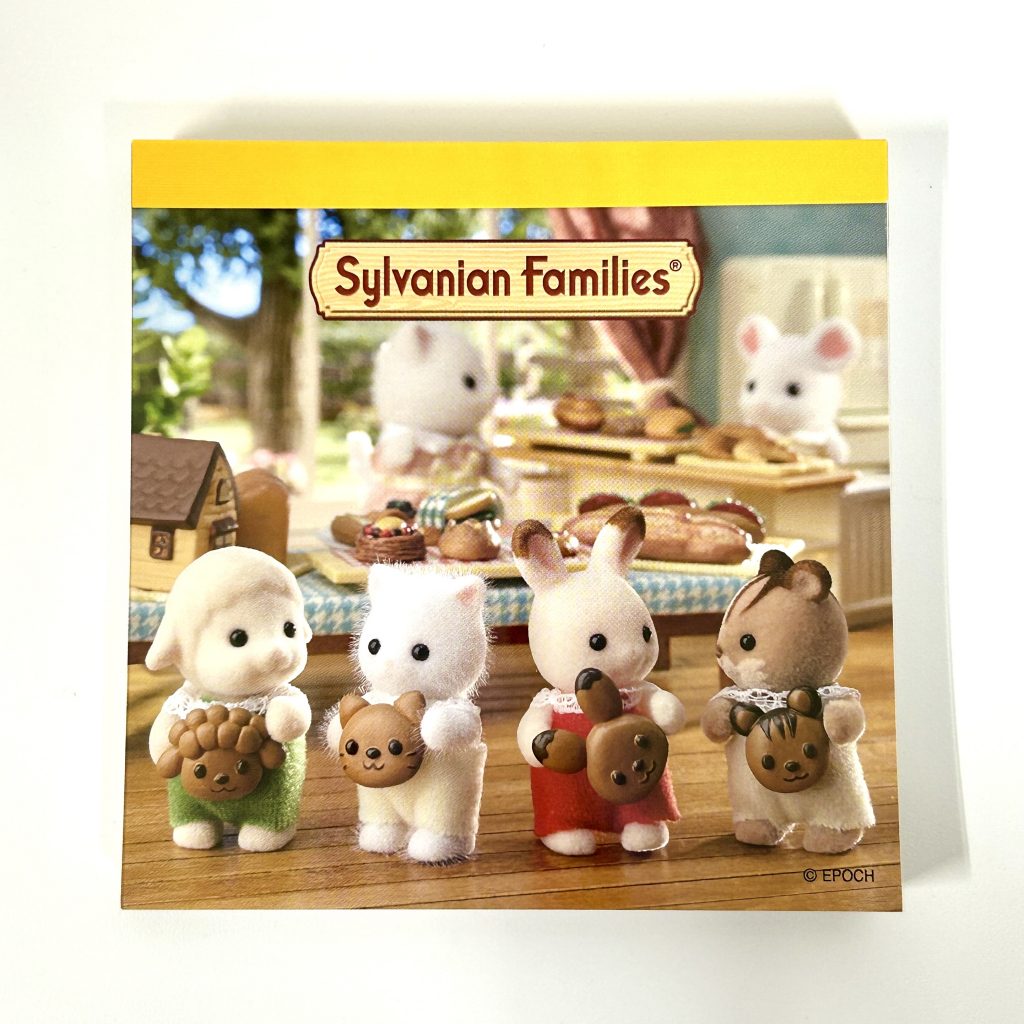 [used] Memo Pad Sylvanian Families Calico Critters