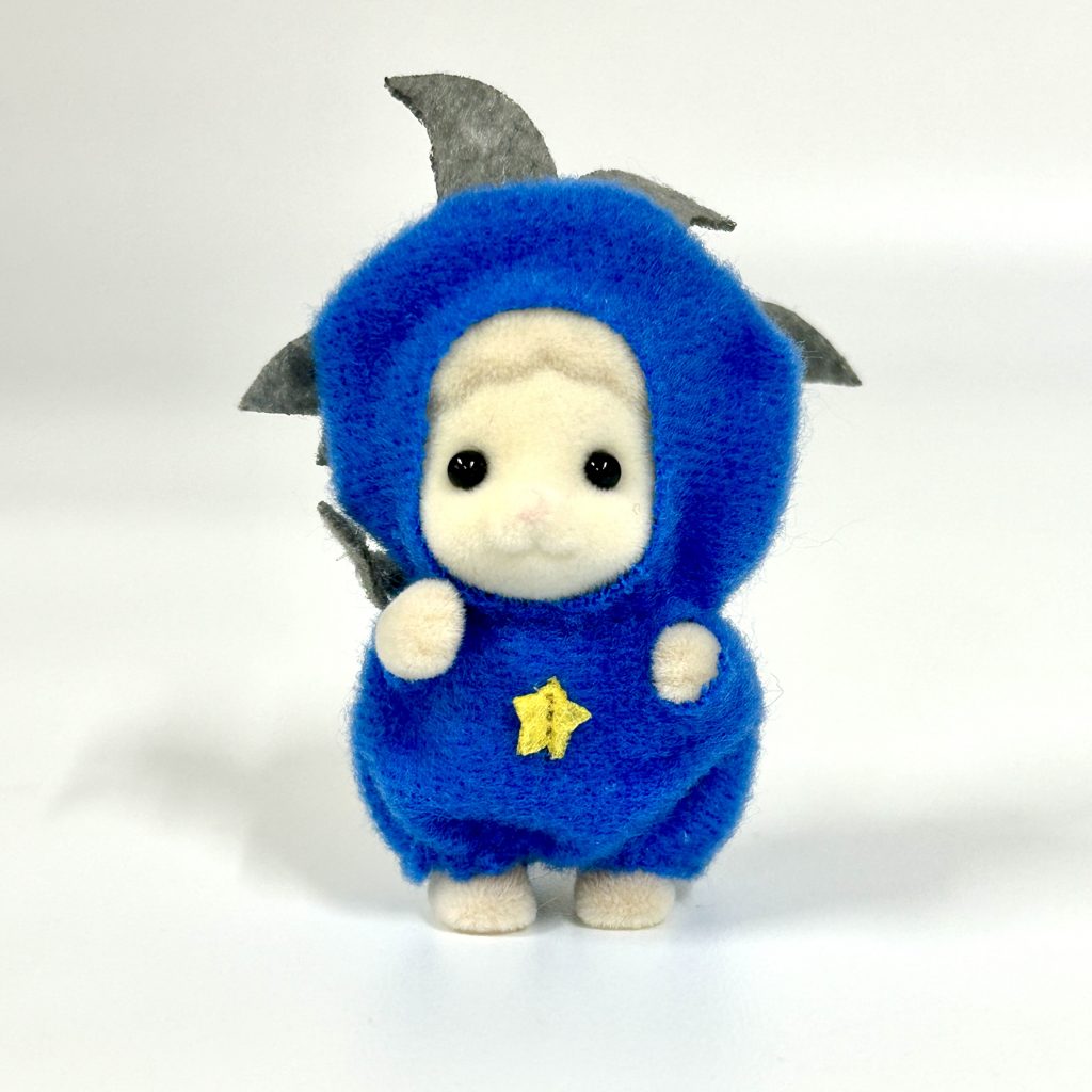 [used] Sheep Baby In Bat Custume Sylvanian Families Calico Critters