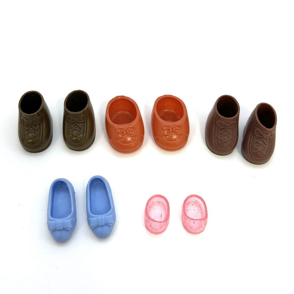 [Used] SHOES SET Calico Clitters Epoch Japan Sylvanian Families