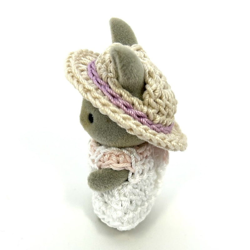 HANDMADE DRESS AND HAT SET FOR BABIES Epoch Japan Sylvanian Families