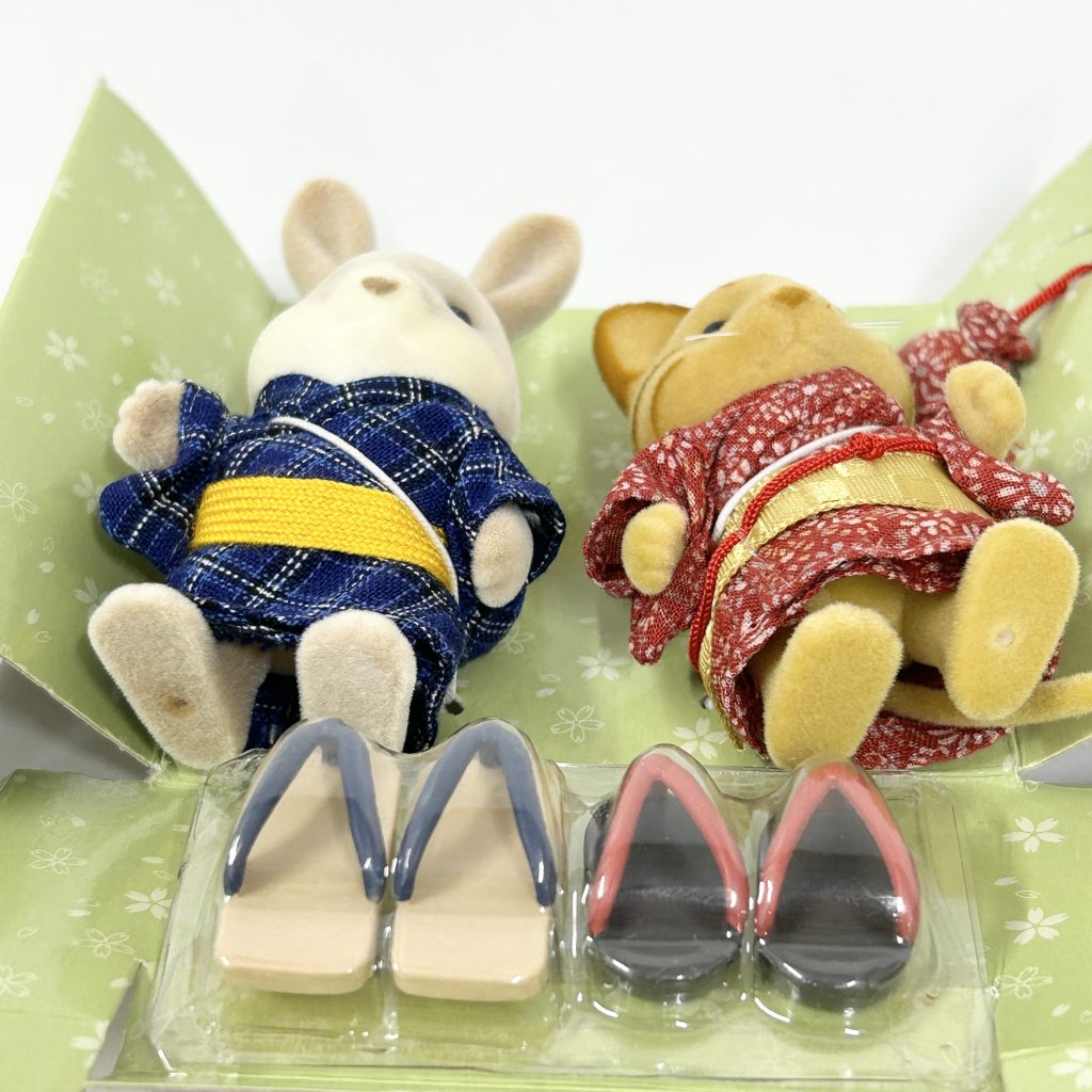 [used] 20th Anniversary Kimono Set 2004 C-39 Sylvanian Families Calico Critters
