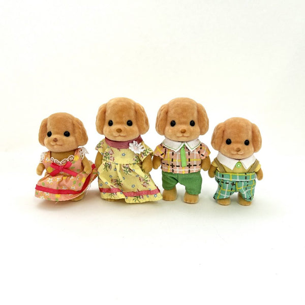 [Used] TOY POODLE FAMILY Epoch Sylvanian Families