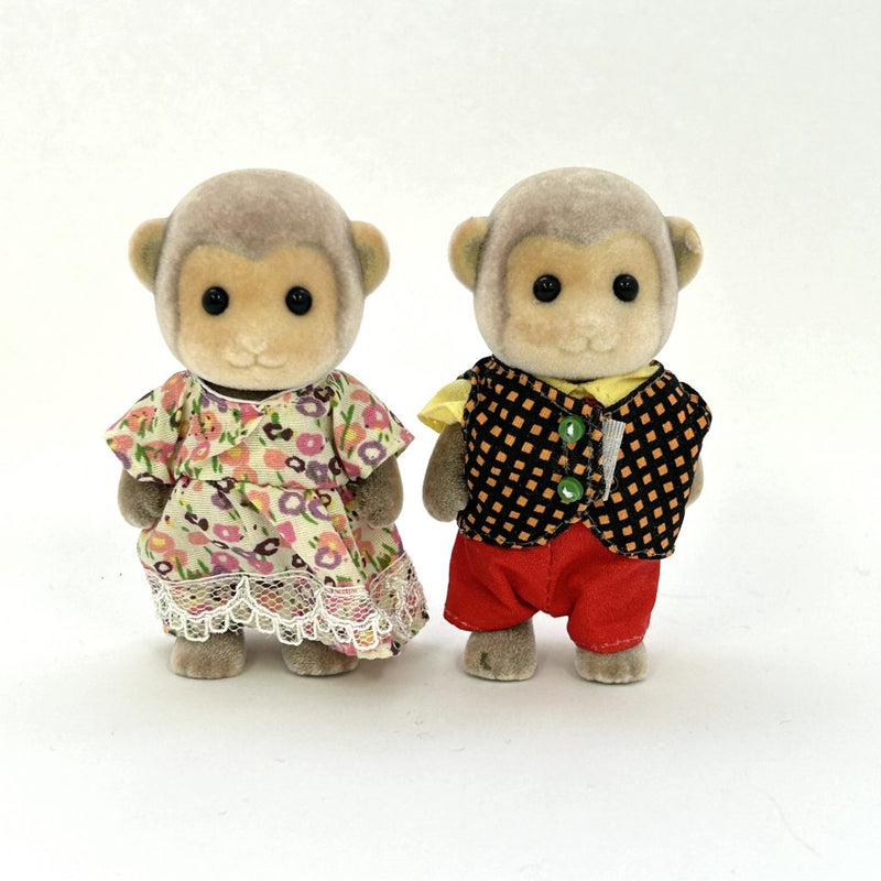 [Used] MONKEY MOTHER FATHER Epoch Sylvanian Families