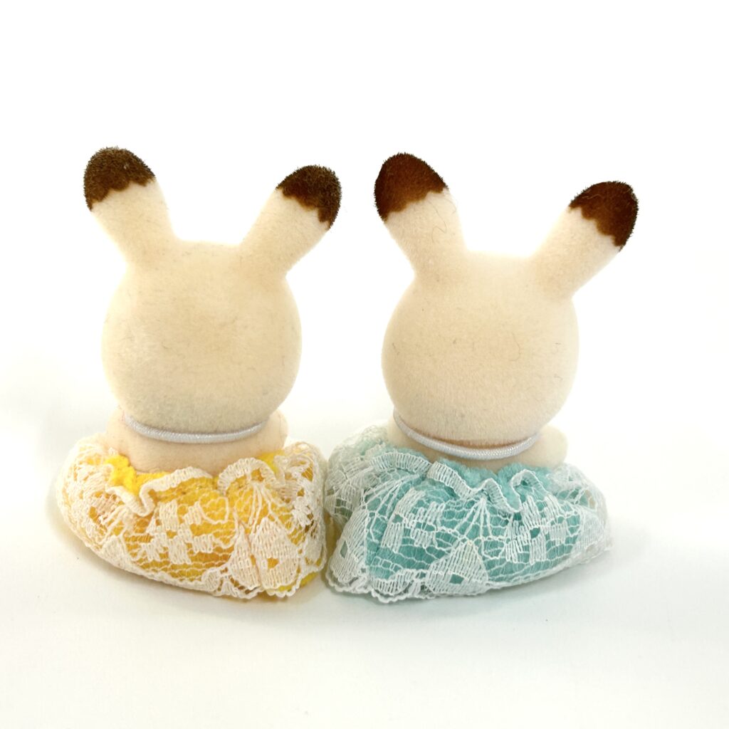 [used] Baby Chocolate Rabbit Sylvanian Families Calico Critters