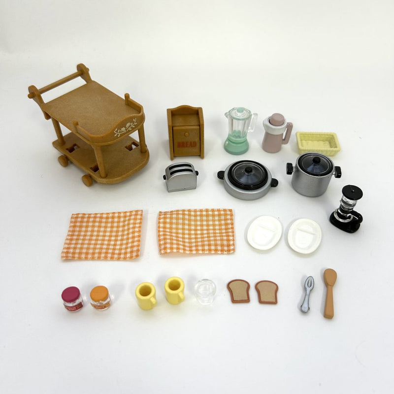 [Used] KITCHEN APPLIANCES SET KA-407 Epoch Sylvanian Families