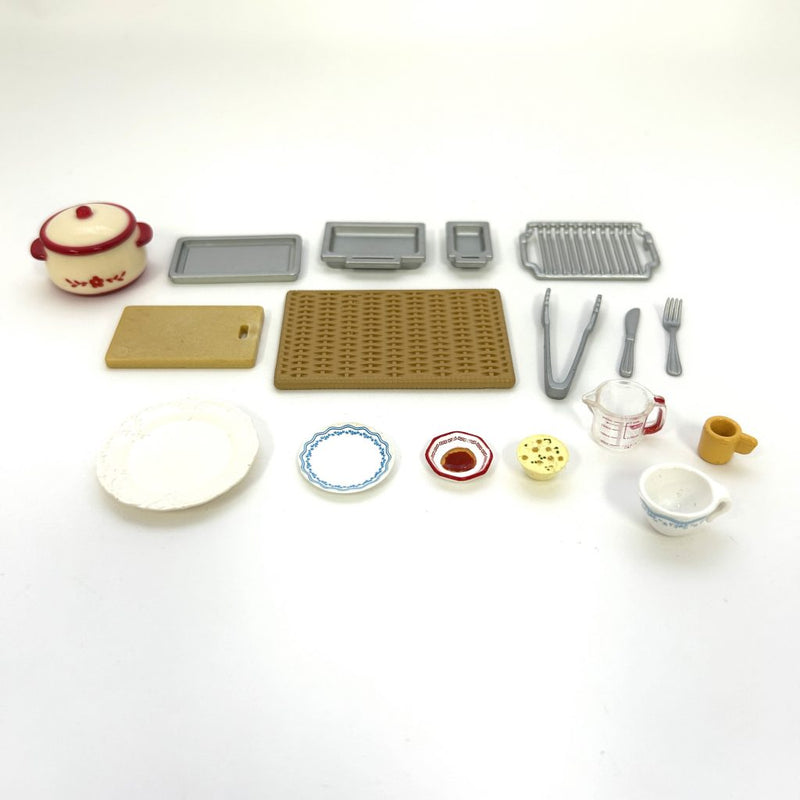 [Used] SMALL PARTS FOR KITCHEN Sylvanian Families