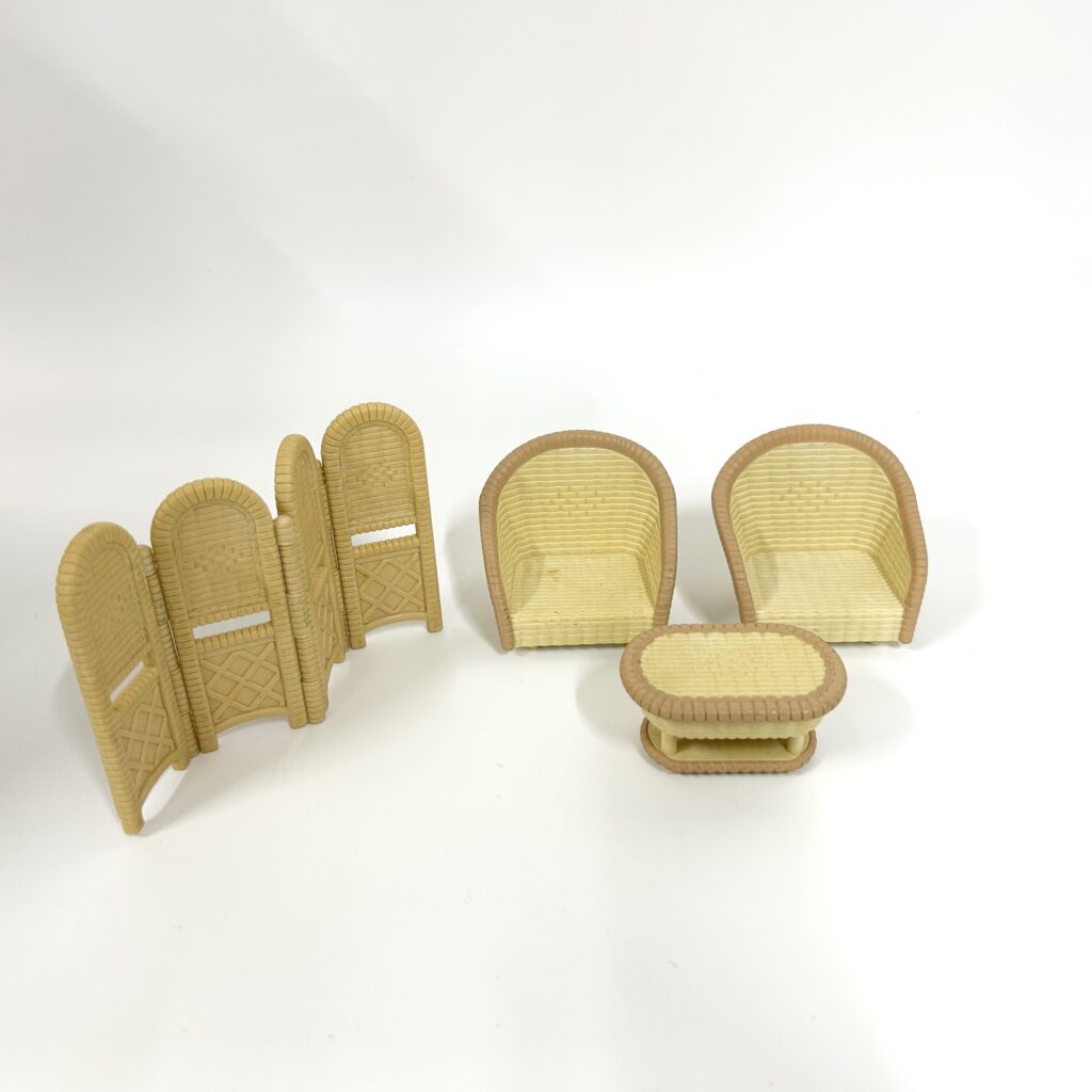 [مستعمل] غرفة معيشة طبيعية 2003 SE-137 Sylvanian Families Calico Critters