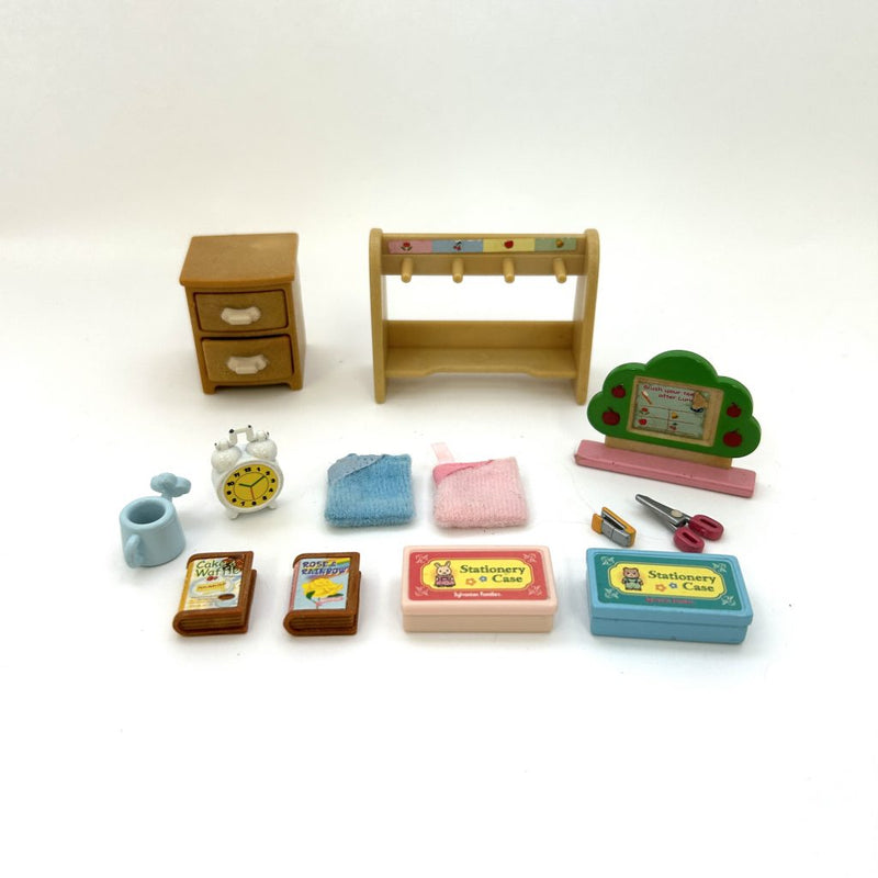 [Used] SCHOOL RELATED ITEMS Epoch Japan Sylvanian Families