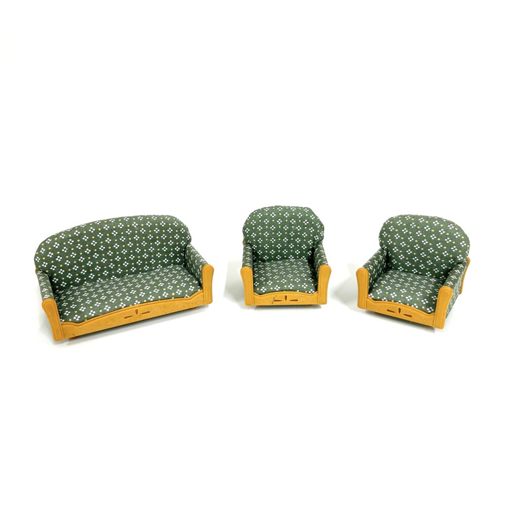 [used] Sofa and Chair Set Sylvanian Families Calico Critters