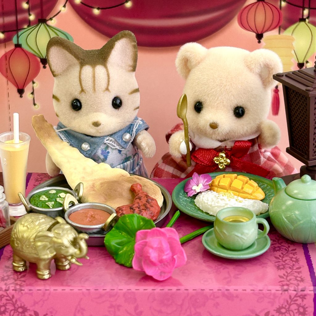 Asian Dining 5 Double Curry Set Re-ment