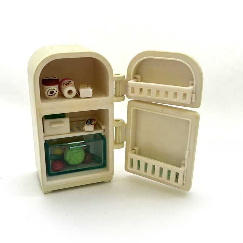 [Used] REFRIGERATOR SET Epoch Japan Sylvanian Families