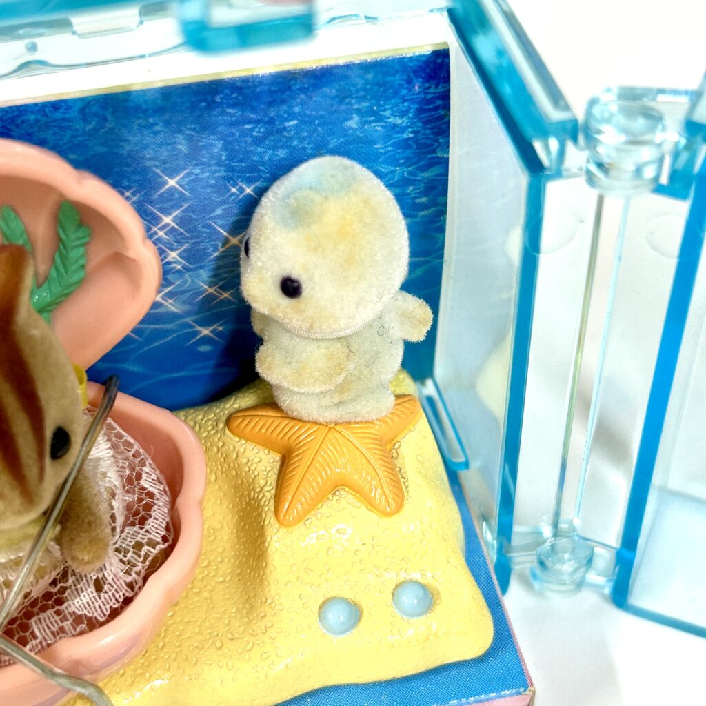 [used] Coquillage de bain Vintage Misty Forest Écureuil 1998 F-17 Sylvanian Families Calico Critters