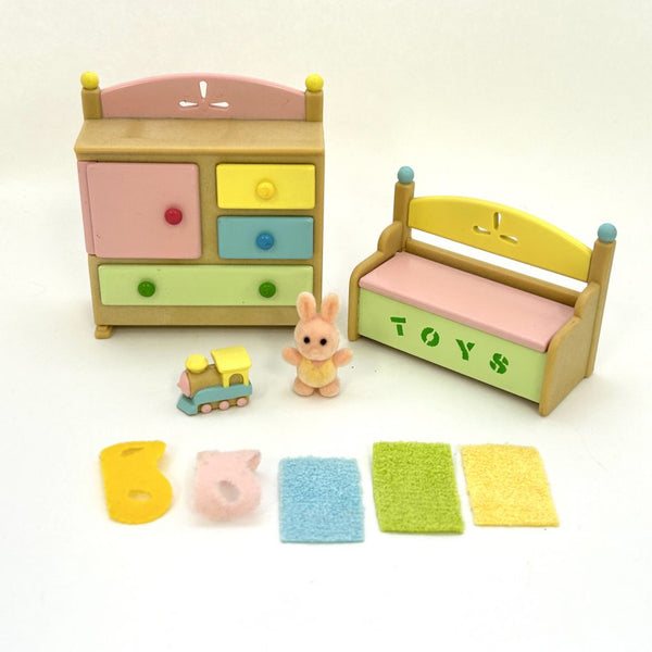 [Used] BABY FURNITURE SET FOR BABY KA-78 Retired Sylvanian Families