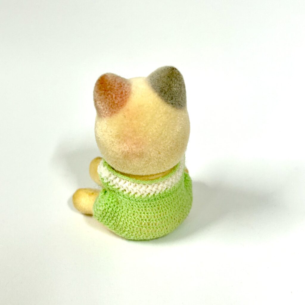 [d'occasion] Vintage Whiskers Chats tachetés jumeaux Sylvanian Families Calico Critters