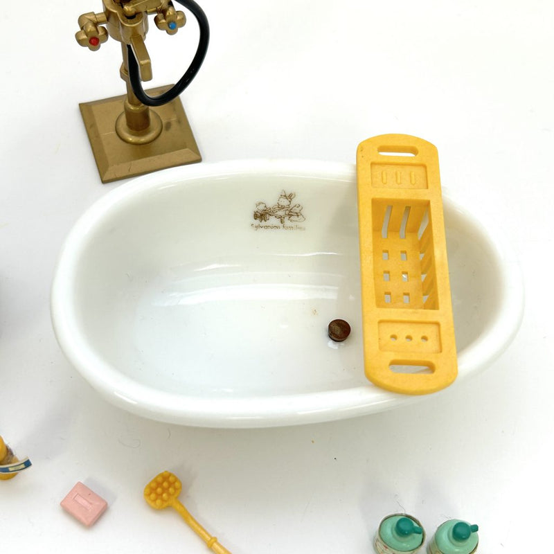 [Used] BATHROOM SET Epoch Japan Sylvanian Families