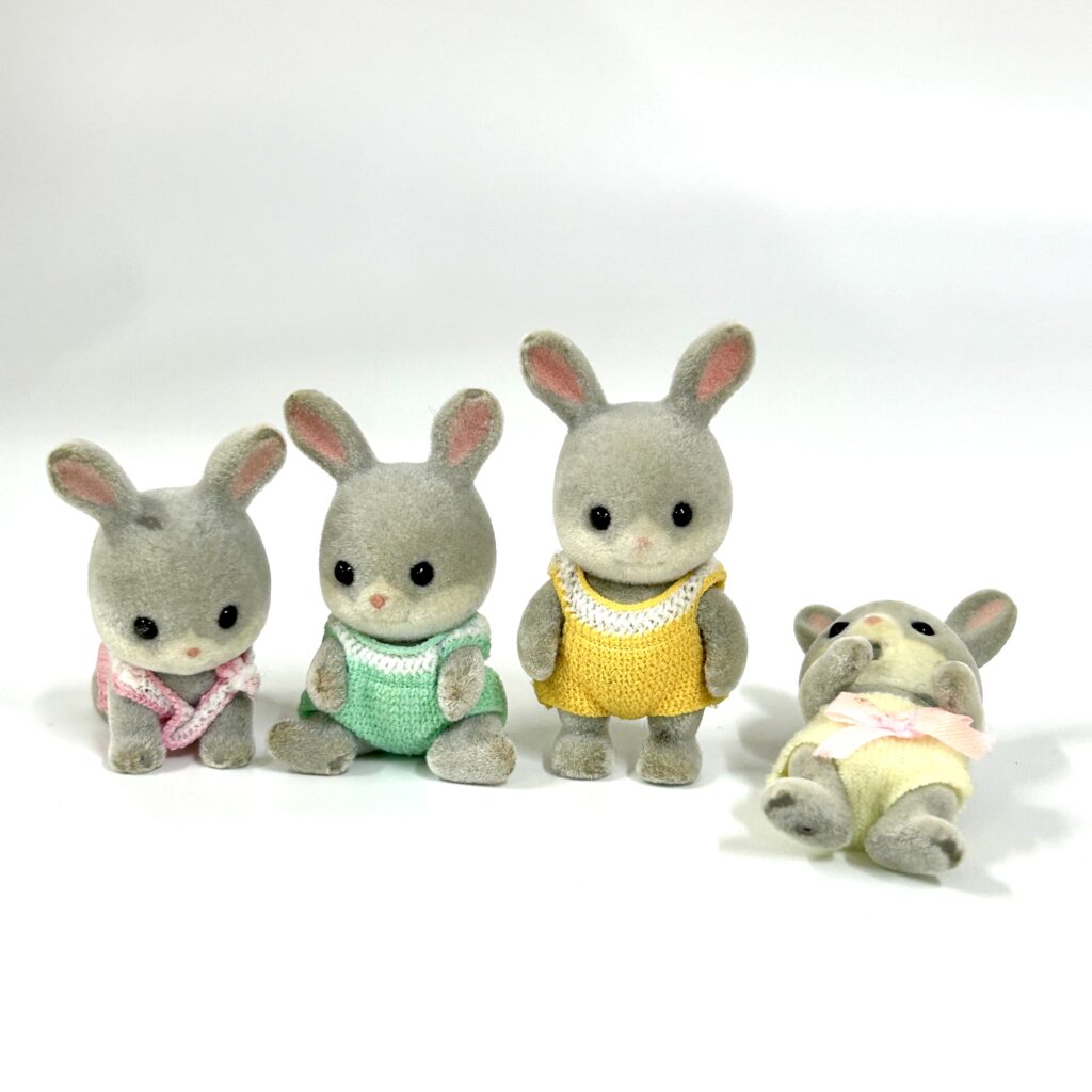 [d'occasion] Bébés lapins Cottontail Sylvanian Families Calico Critters