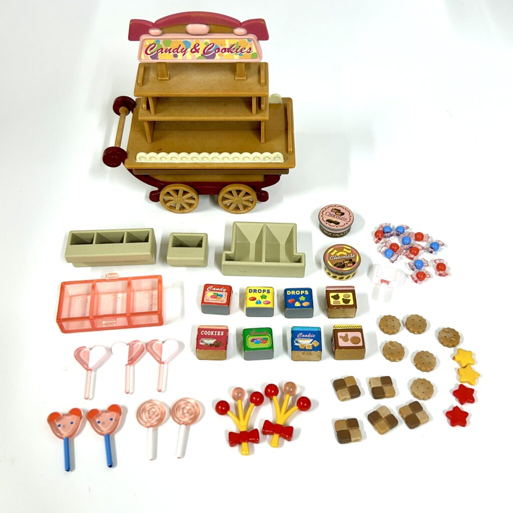 [مستعمل] عربة الحلوى 2002 MI-02 Sylvanian Families Calico Critters