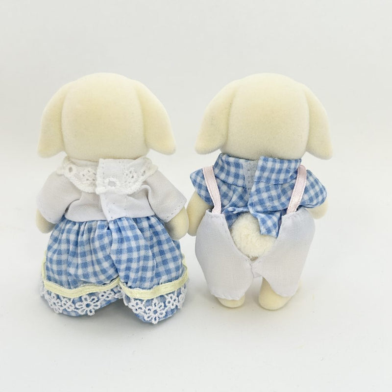 [Used] FLORA RABBIT FATHER MOTHER Epoch Japan Sylvanian Families