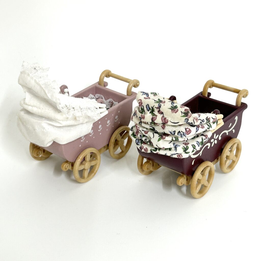 [used] Baby Stroller Set Sylvanian Families Calico Critters