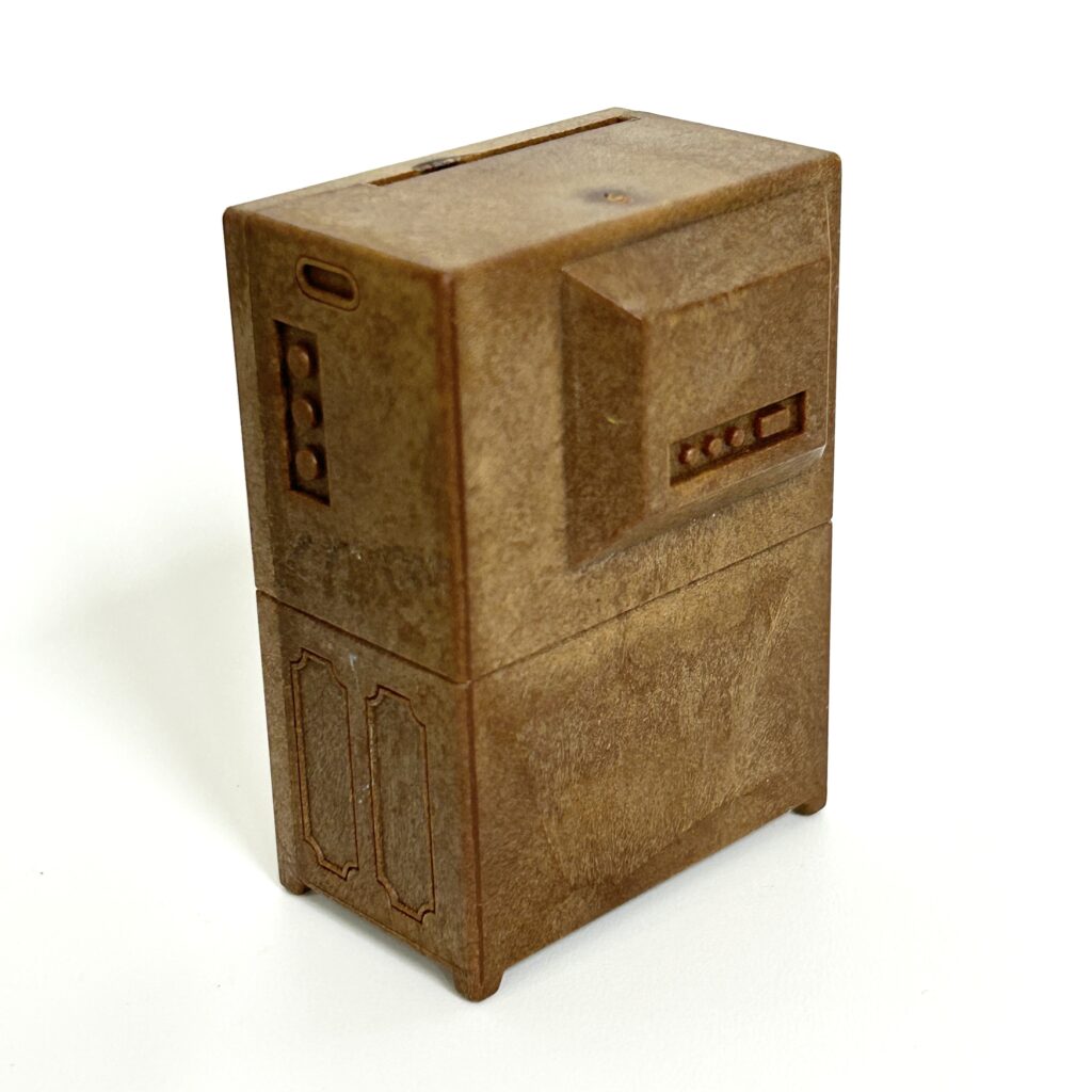 [used] Vintage Television Tv Stand Set 1999 KA-506 Sylvanian Families Calico Critters