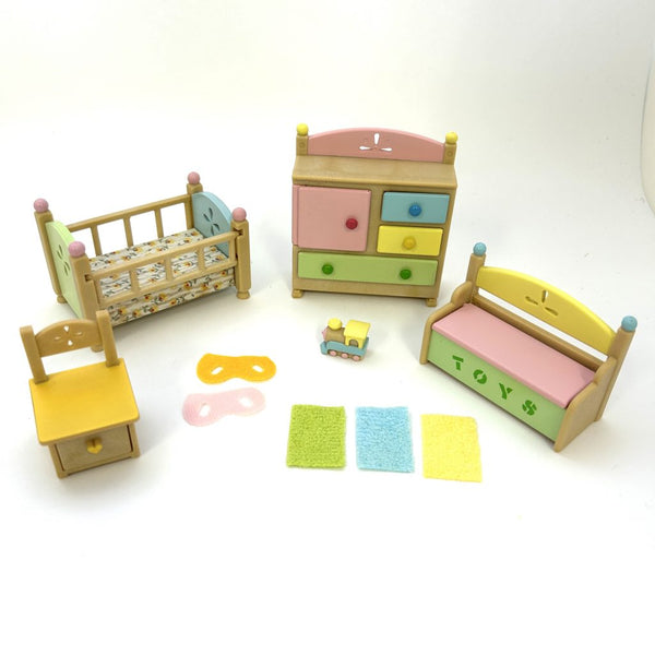 [Used] BABY ROOM SET Epoch Japan Sylvanian Families