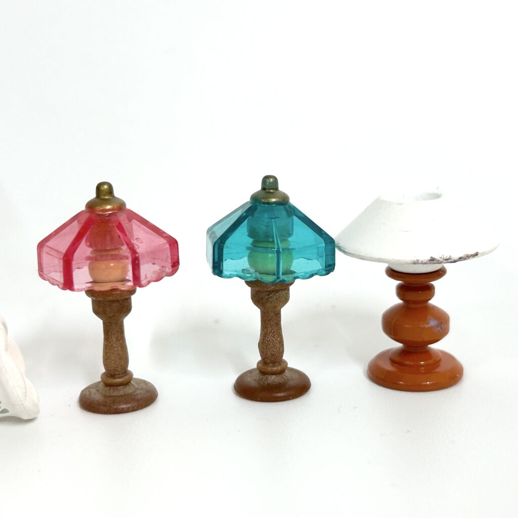 [used] Small Accessories Set Post Lamp and More Sylvanian Families Calico Critters