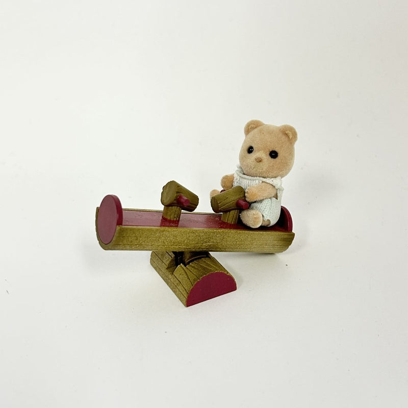 [Used] BABY BEAR SEESAW Epoh Japan Sylvanian Families